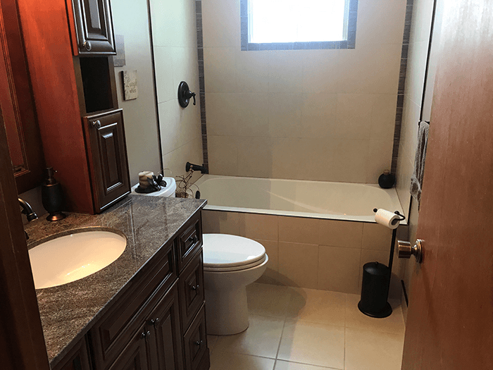 elegant bathroom renovation